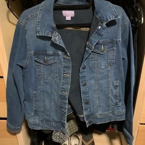 Laura Scott Dark Blue Denim Jacket
